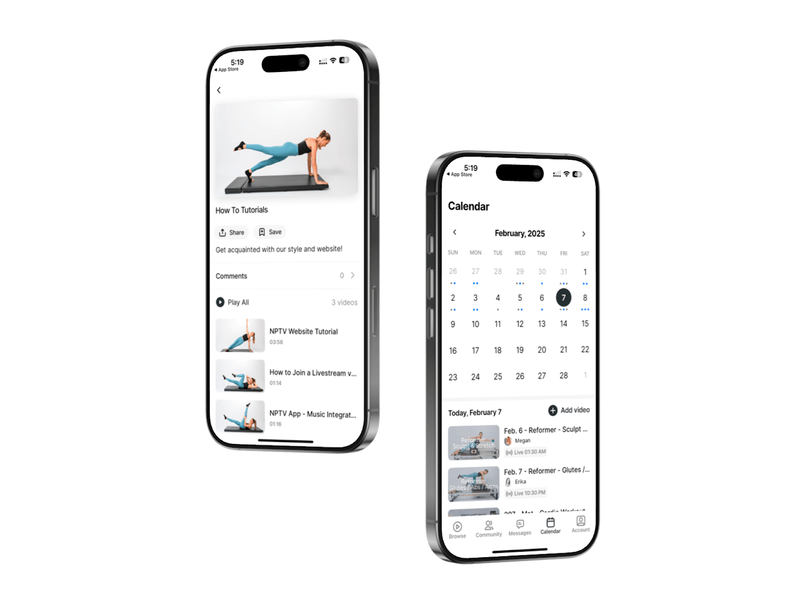 Natural Pilates App
