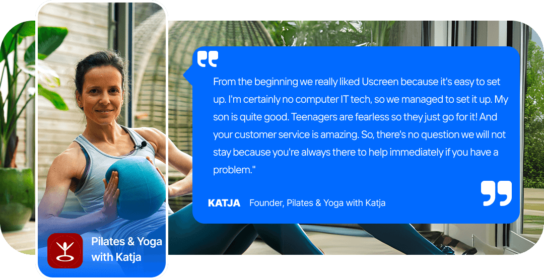 Pilates and Yoga with Katja Testimonials